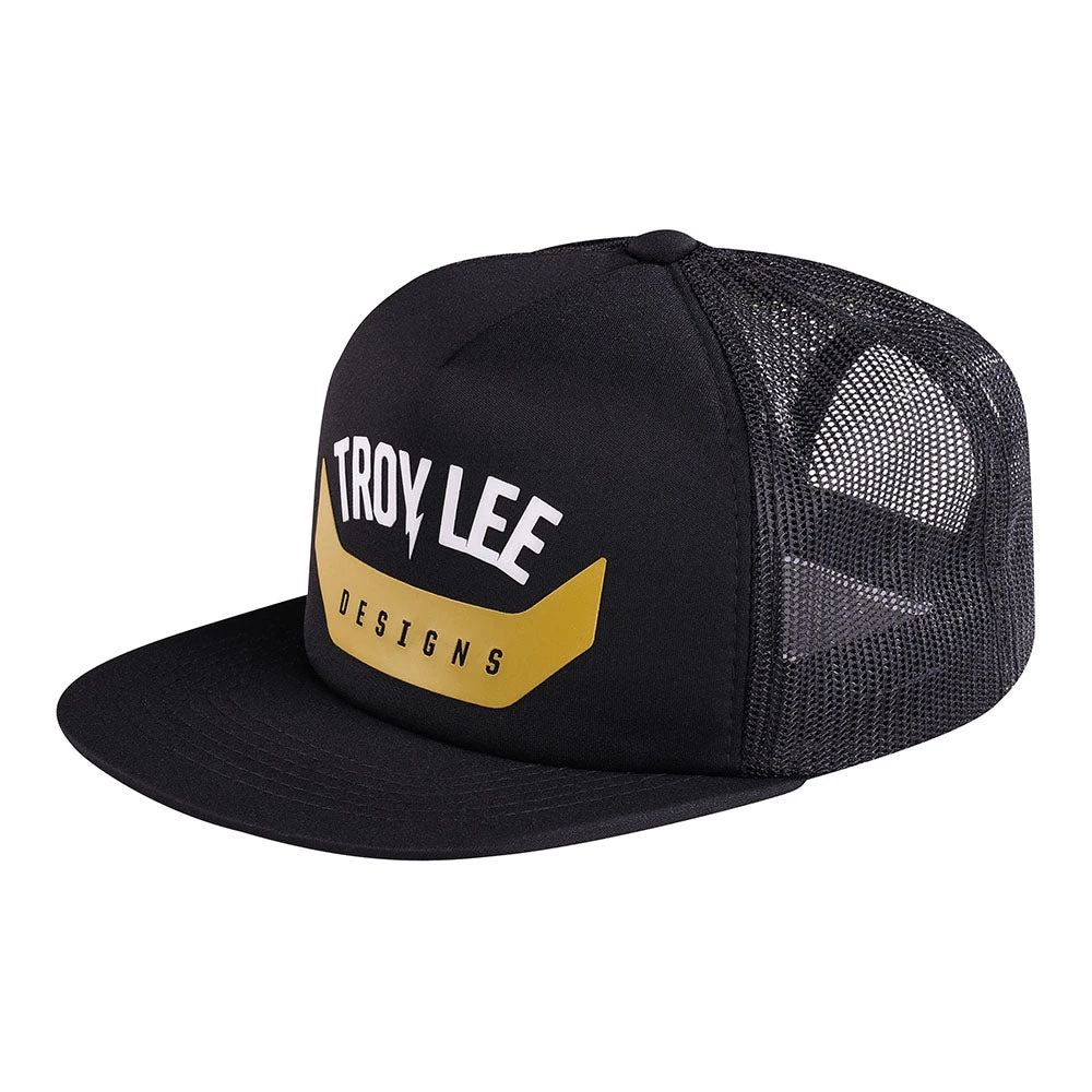 Troy Lee Designs Snapback Hat Arc Black / Gold