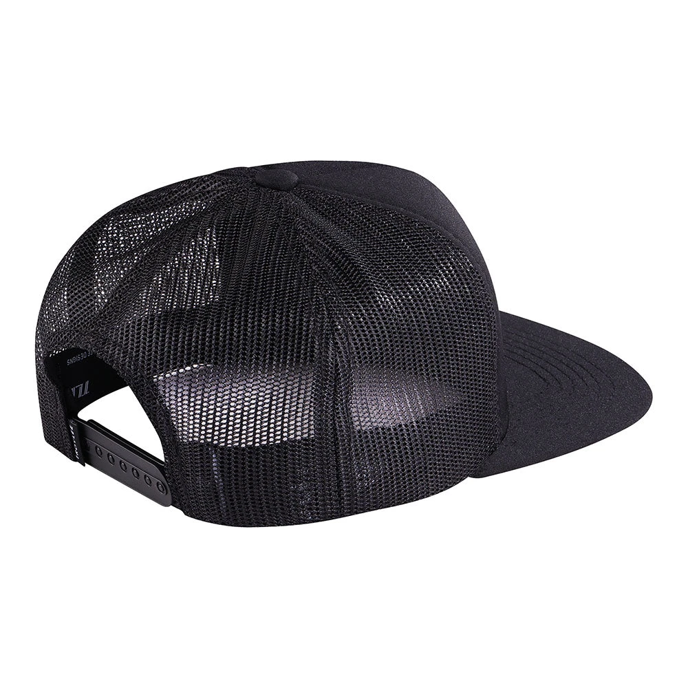 Troy Lee Designs Snapback Hat Arc Black / Gold - Image 2