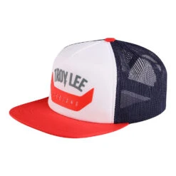 Troy Lee Designs Snapback Hat Arc Rust / White