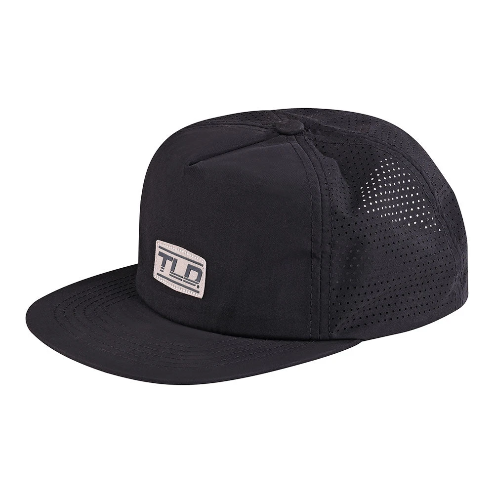 Troy Lee Designs Snapback Hat Speed Logo Carbon