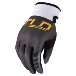Troy Lee Designs Womens GP Glove Solid Gray / Gold