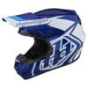 Troy Lee Designs Youth GP Helmet Overload Blue / White