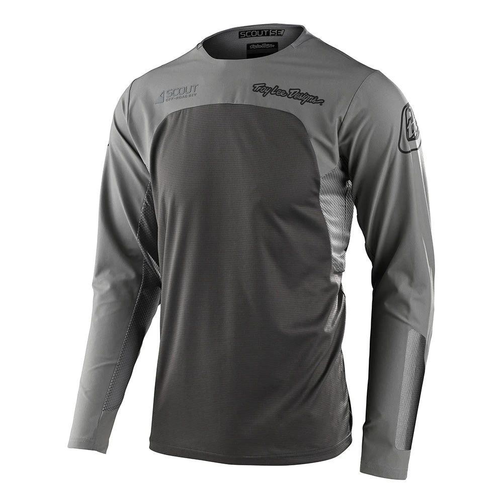 Troy Lee Designs Scout SE Off-Road Jersey Systems Gray