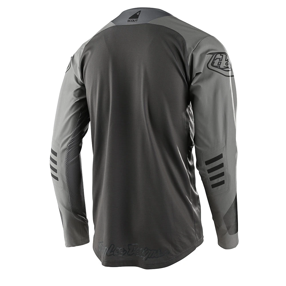 Troy Lee Designs Scout SE Off-Road Jersey Systems Gray - Image 2
