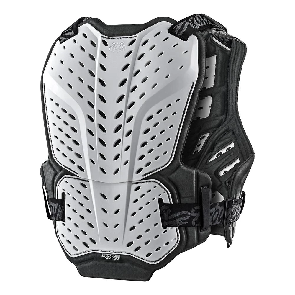 Troy Lee Designs Rockfight Chest Protector Solid White - Image 2