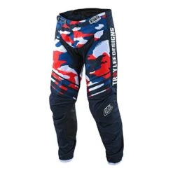 Troy Lee Designs GP Pant Formula Camo Navy / Red