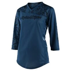 Troy Lee Designs Wmns Mischief Jersey Floral Blue