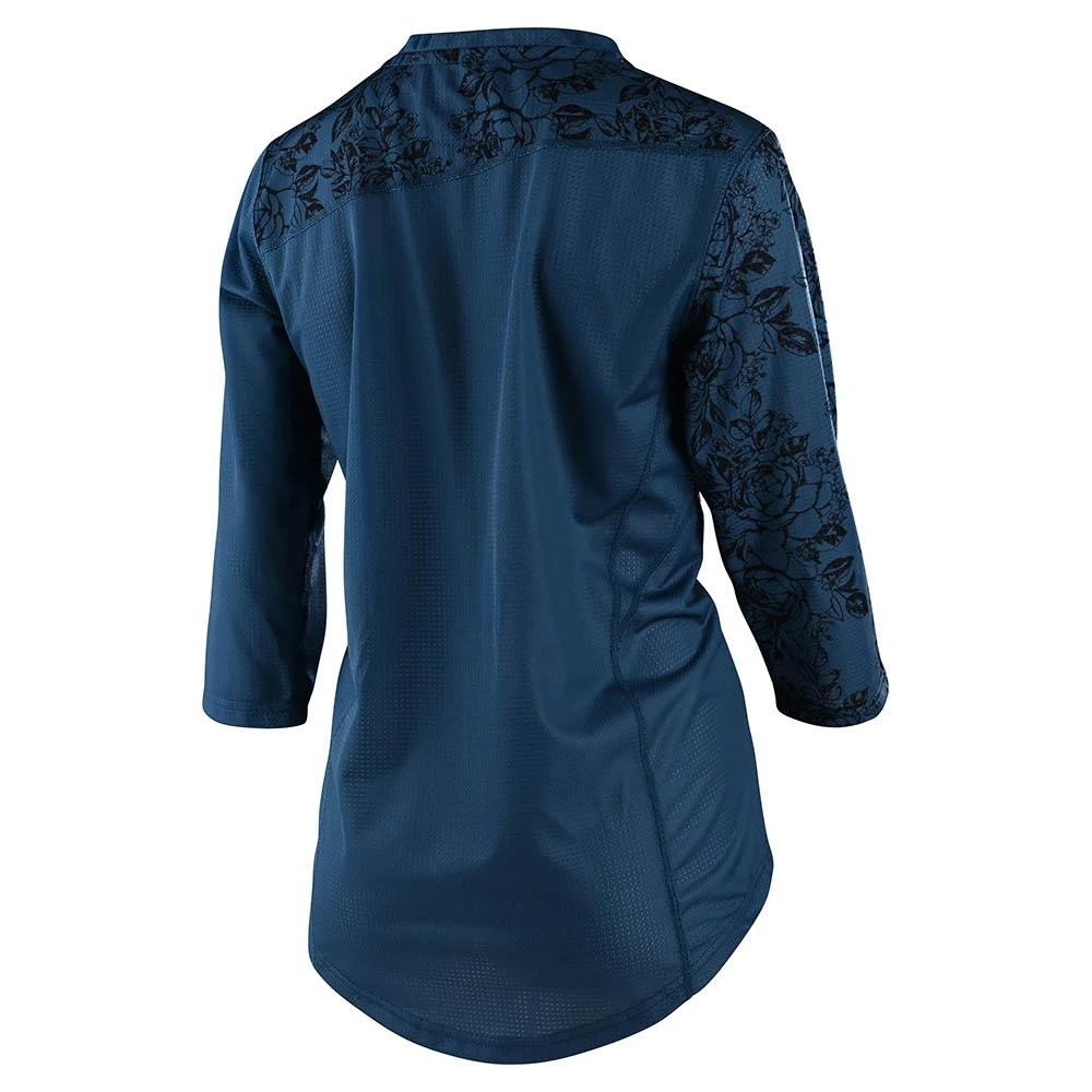 Troy Lee Designs Wmns Mischief Jersey Floral Blue - Image 4