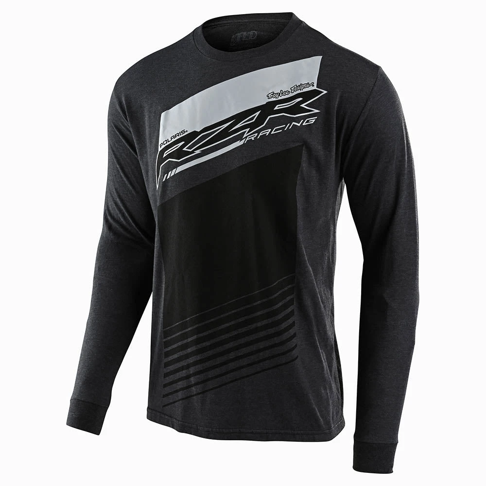 Troy Lee Designs Long Sleeve Tee TLD Polaris RZR Charcoal Heather