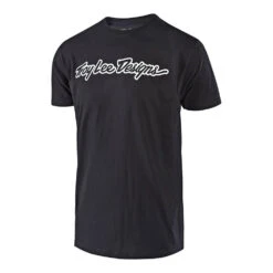 Troy Lee Designs Short Sleeve Tee Signature Black
