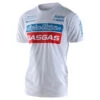 Troy Lee Designs Short Sleeve Tee 2021 TLD GasGas Team White